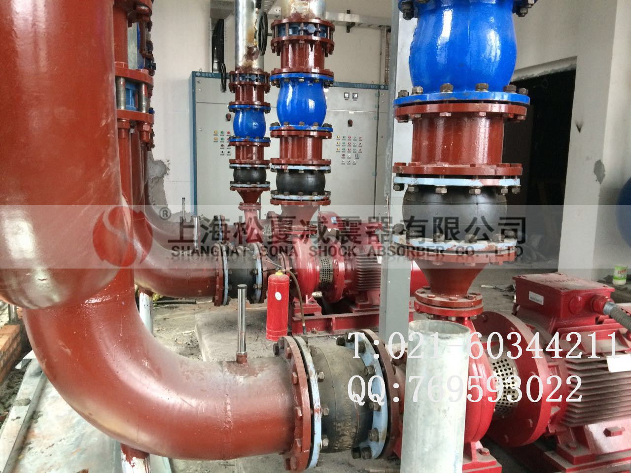 ?？松梨诿摎鈾C(jī)采用上海松夏橡膠接頭